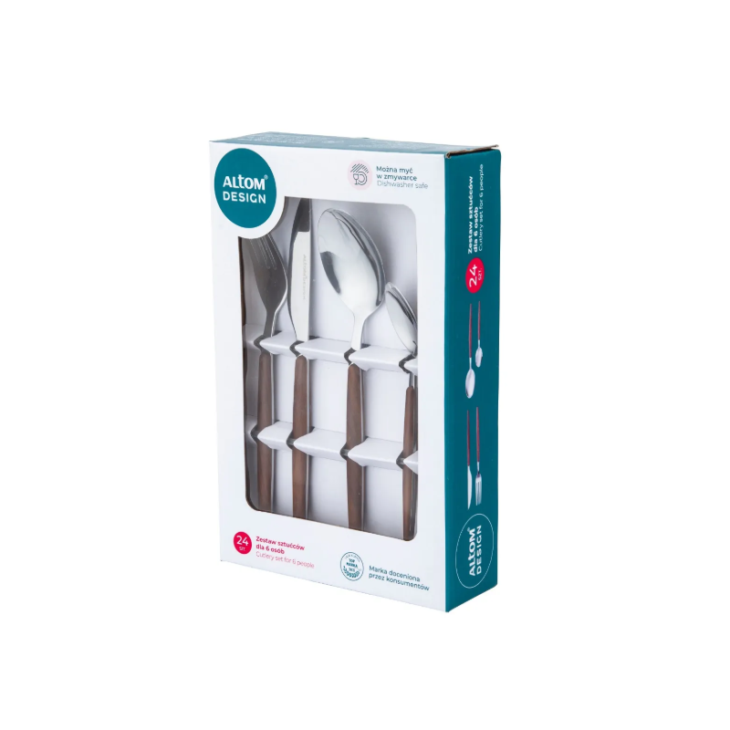 Altom Design set pribora za jelo Natural 24-kom 0104001192 - EOL