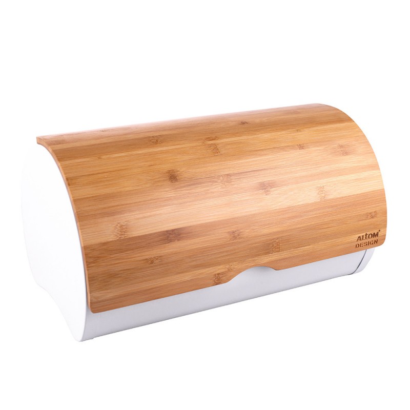 Altom Design posuda za kruh s bambusovim poklopcem, dekor bambus, 38x24x20 cm - 020401751 - EOL