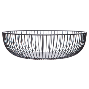 Altom Design okrugla metalna košara crna 0204025123 – EOL