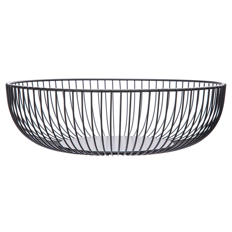 Altom Design okrugla metalna košara crna 0204025123 - EOL