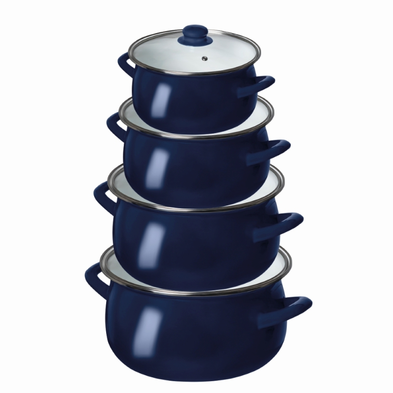 Altom Design set emajliranih lonaca - plava 02050021343