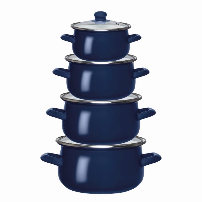 Altom Design set emajliranih lonaca - plava 02050021343