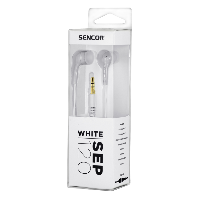 Sencor slušalice SEP 120 WHITE