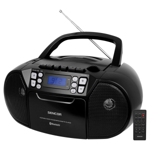 Sencor CD USB radio kasetofon SPT 3907 B
