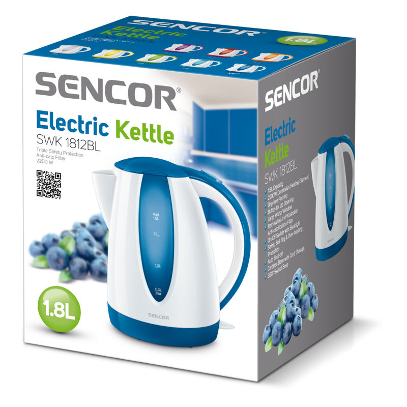 Sencor kuhalo vode SWK 1812BL