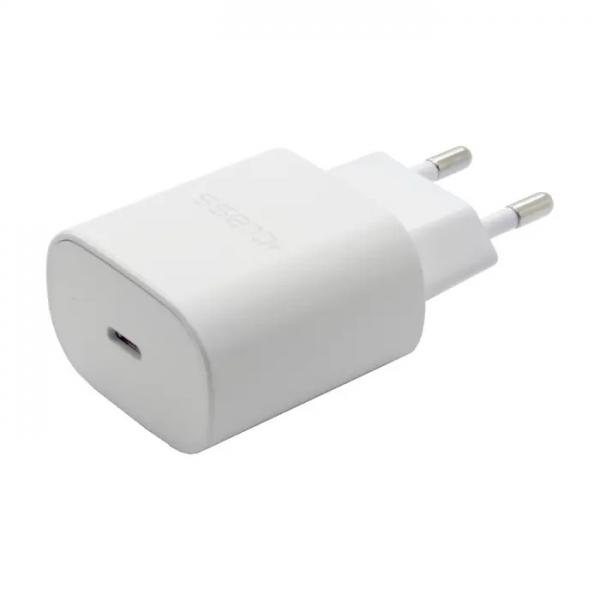 KUĆNI PUNJAČ +CLASS TIP C 25W ZA SAMSUNG BRZI 220V BIJELI BULK
