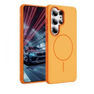 IPHONE 18 PRO, IPHONE 17 PRO ŽUTA MASKICA +CLASS MAGSAFE SILICONE SECURE