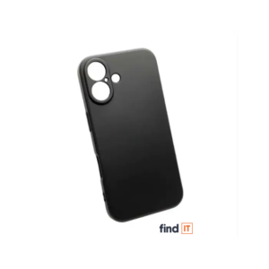 MASKICA +CLASS SILICONE EDGE ZA APPLE IPHONE 17 CRNA