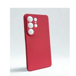 SAMSUNG S26 ULTRA,BORDO MASKICA +CLASS SILICONE EDGE