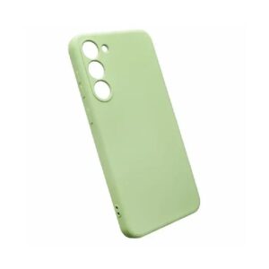 SAMSUNG S26,MASKICA +CLASS SILICONE EDGE ZELENA
