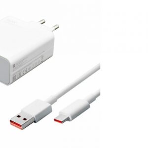 PUNJAČ ORIGINAL ZA XIAOMI MDY-13-EE 120W TURBO + TIP C KABEL BIJELI BULK