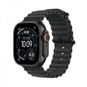 Apple Watch Ultra 3 Cellular 49mm Black Titanium Case with Black Ocean Band