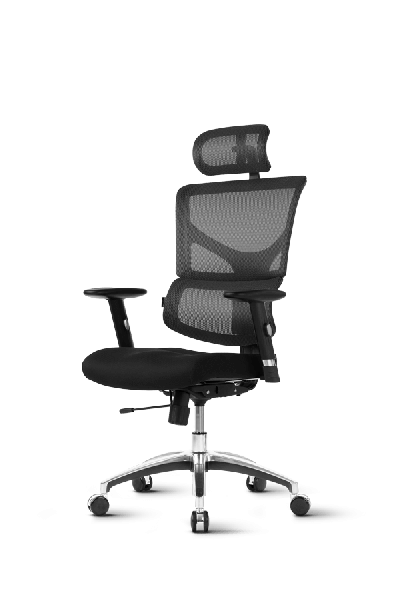 Smart Basic Ergovision uredska stolica - Crna - Slika 2
