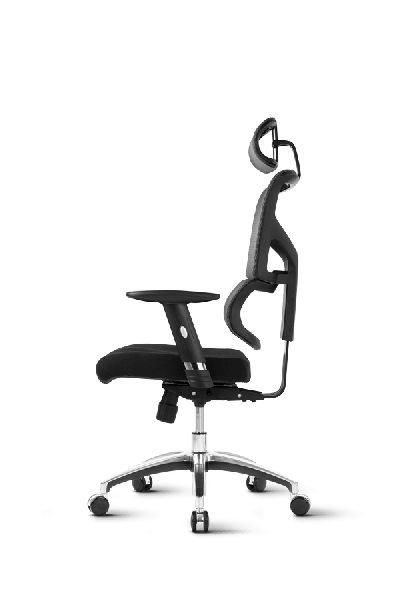 Smart Basic Ergovision uredska stolica - Crna - Slika 3