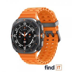 Samsung Galaxy Watch Ultra (2025) 47mm LTE SM-L705 Titan sivi sa Orange remenom – pametni sat