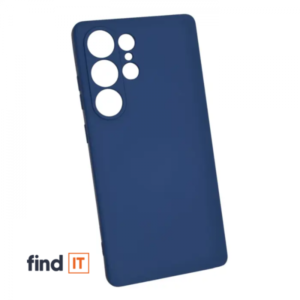 MASKICA +CLASS SILICONE EDGE ZA SAMSUNG S25 ULTRA, S938 TAMNO PLAVA