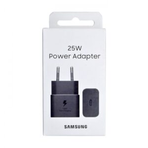 KUĆNI PUNJAČ ORIGINAL ZA SAMSUNG T2510NBEG TIP C PD 25W GAN CRNI BLISTER