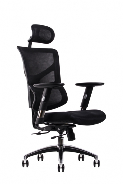Smart Basic Ergovision uredska stolica - Crna - Slika 4